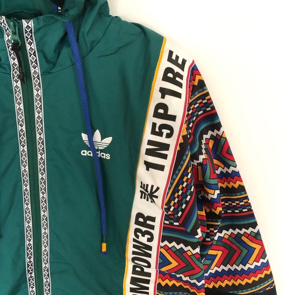 NEW Adidas Pharrell Williams Windbreaker Jacket - Picture 2 of 11